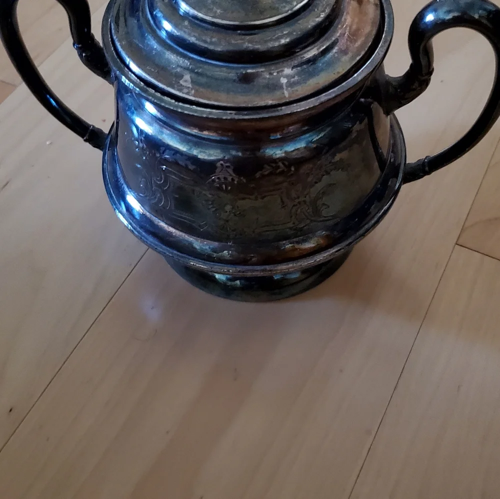 2 Handled Small Serving Piece